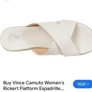 Vince Camuto Rickert slide leather sandal